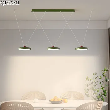 Modernus šviestuvas LED pakabinamas apšvietimas valgomojo lempų dizainui ir pakabinamas šviestuvas lubų svetainė blizgantis pakabinamas šviestuvas
