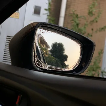 1Pair automobilio galinio vaizdo veidrodėlis Anti Water Anti Fog filmas DACIA SANDERO STEPWAY Dokker Logan Duster Lodgy