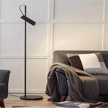 Šiaurės šalių minimalistiniai LED grindų šviestuvai Moderni svetainė miegamasis naktinis šviestuvas sofa šviestuvas patalpų apšvietimas Namų dekoro LED šviestuvas