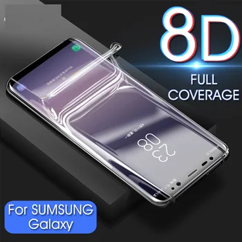 8D ekrano apsauga, skirta Samsung Galaxy S Duos S7562 S III S3 i9300 S3 mini pilno dangtelio hidrogelio plėvelė HD apsauginė plėvelė